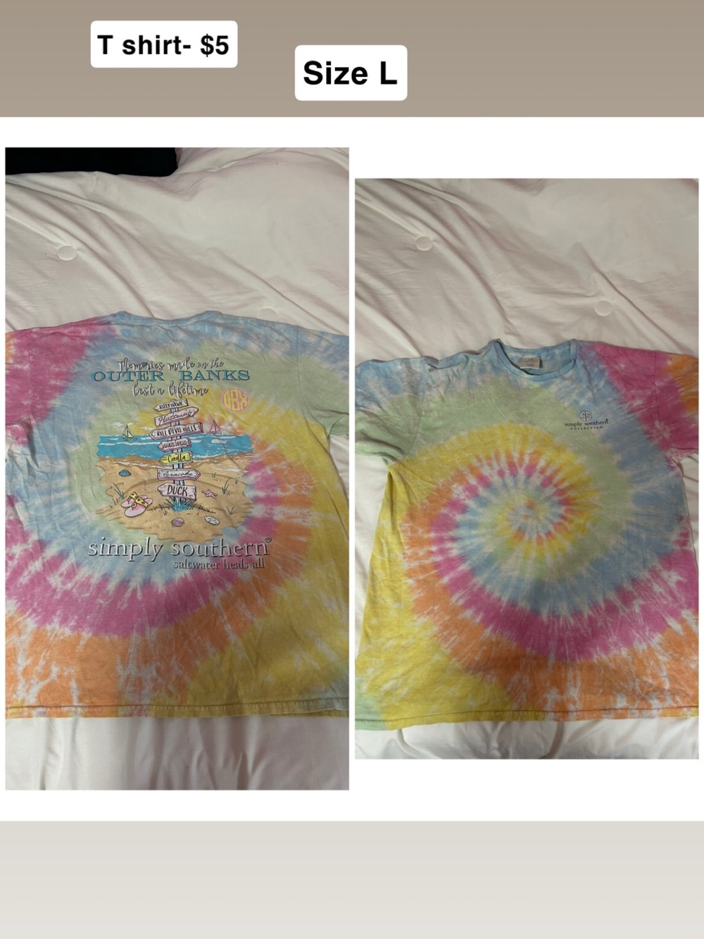Simply Southern Tie-Dye T-Shirt in Multi-Color